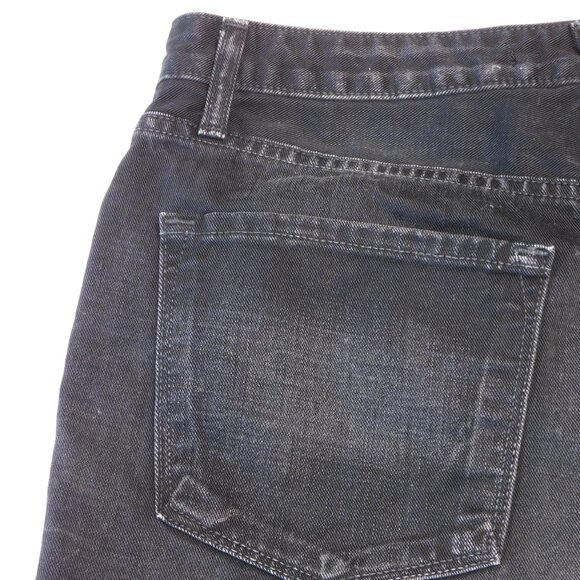 J Brand Gracie Denim Shorts | Black/Gray | High Rise | Button Fly |  EUC | 27 - Picture 5 of 10